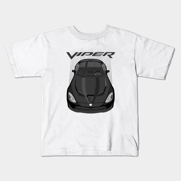 Viper SRT-black Kids T-Shirt by V8social